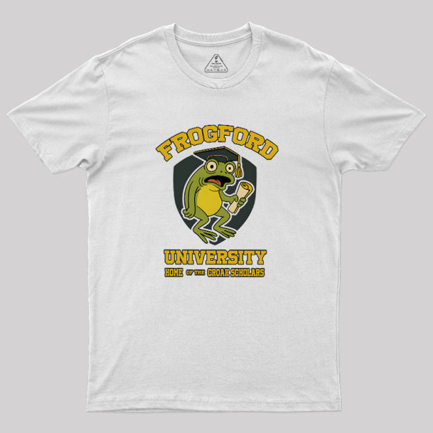 Frogford University �C Home of the C Geek T-Shirt