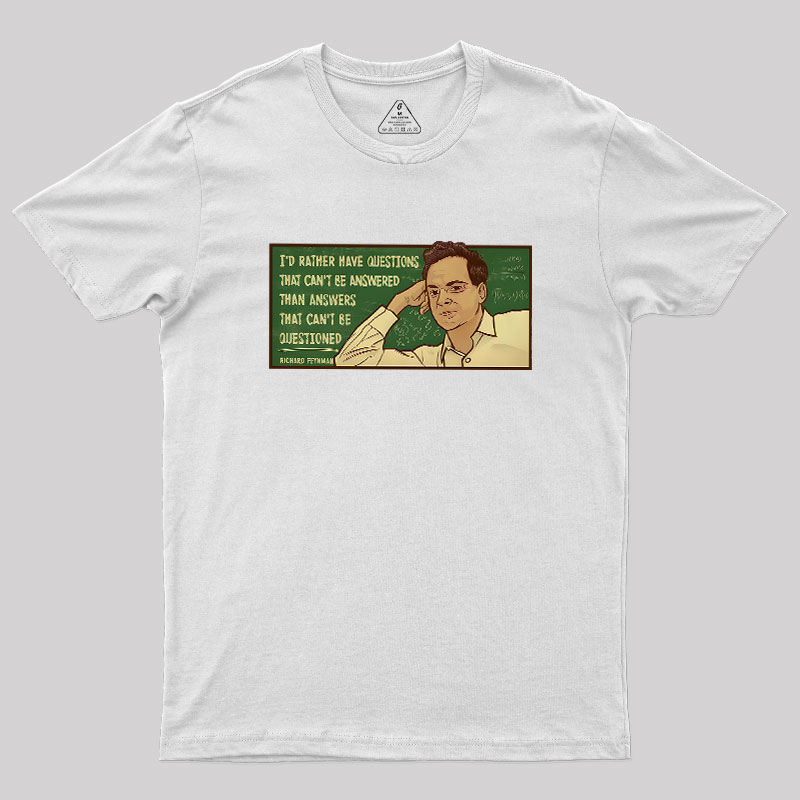 Feynman Science Shirt Geek T-Shirt