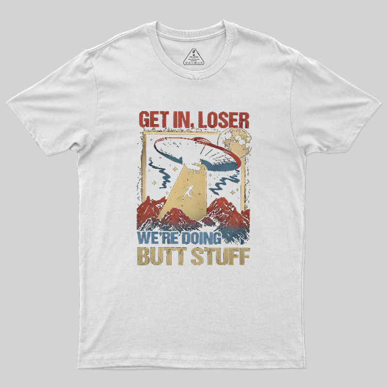 Glow In The Dark Alien UFO Geek T-Shirt