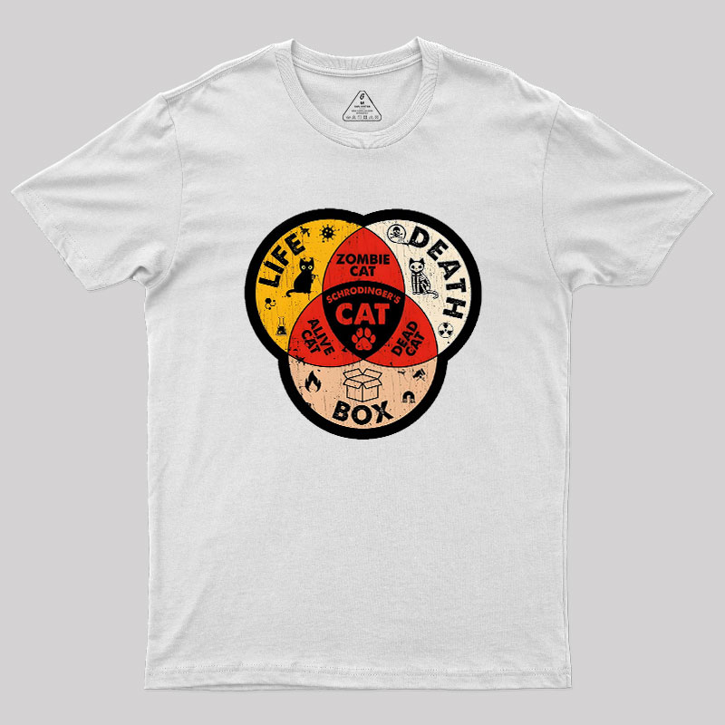 Science Physic Cat Geek T-Shirt