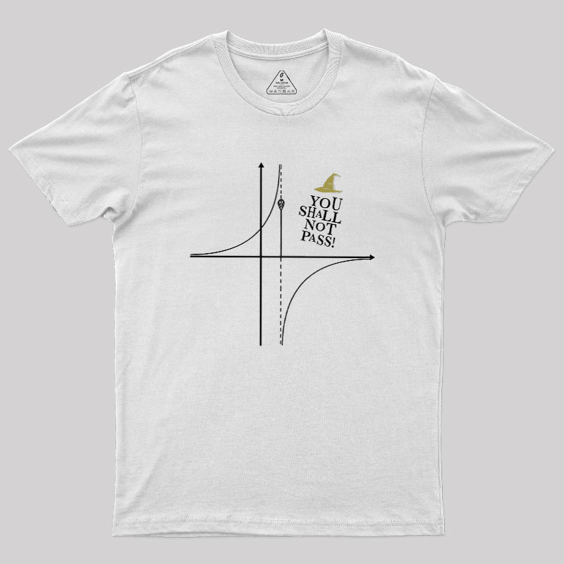 YOU SHALL NOT PASS! Geek T-Shirt