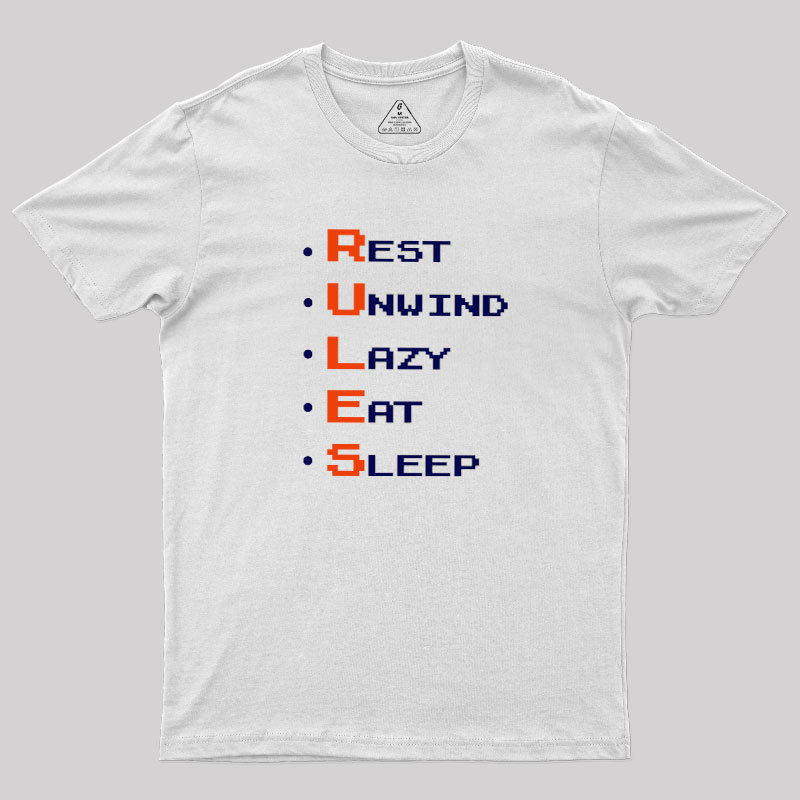 RULES Geek T-Shirt