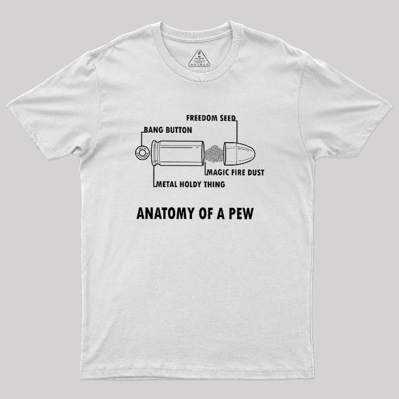 ANATOMY OF A PEW Geek T-Shirt