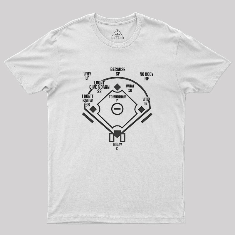 Who's On First Geek T-Shirt