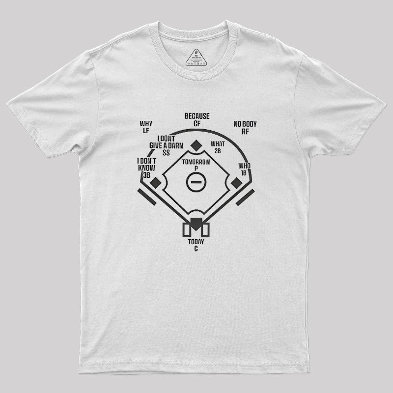 Who's On First Geek T-Shirt