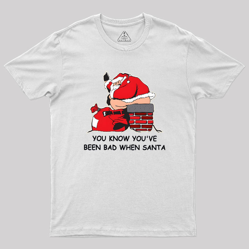 You Know You've Been Bad Geek T-Shirt