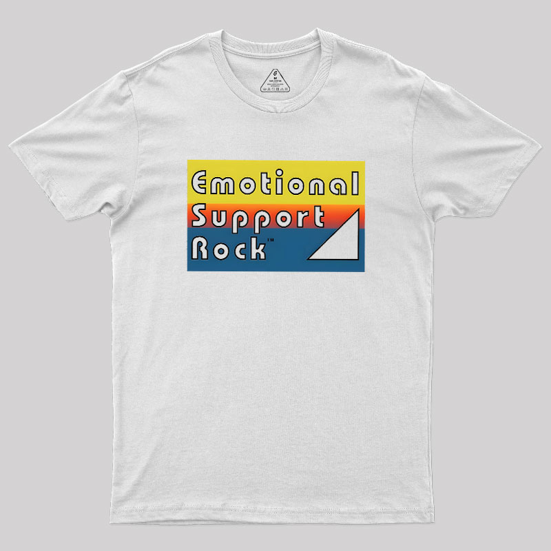 Emotional Support Rock Geek T-Shirt