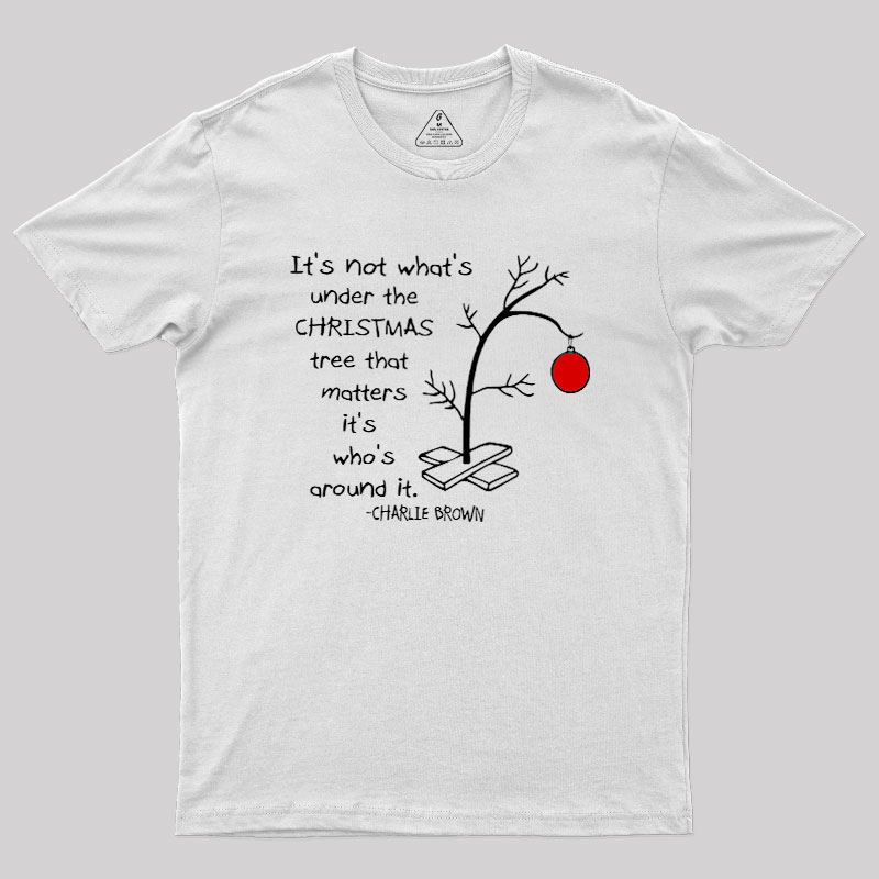 Who Is Around The Tree Geek T-Shirt