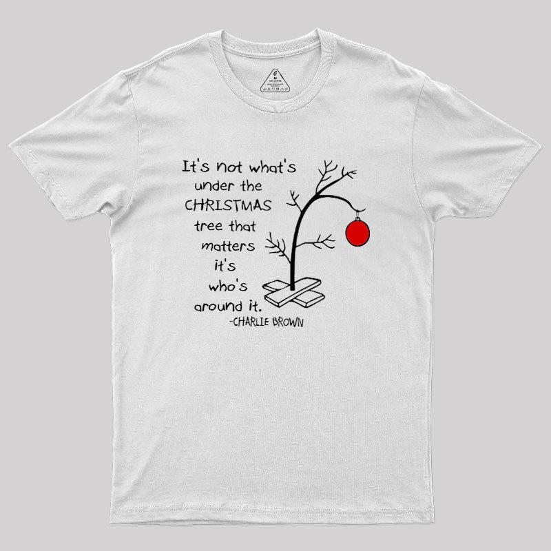 Who Is Around The Tree Geek T-Shirt