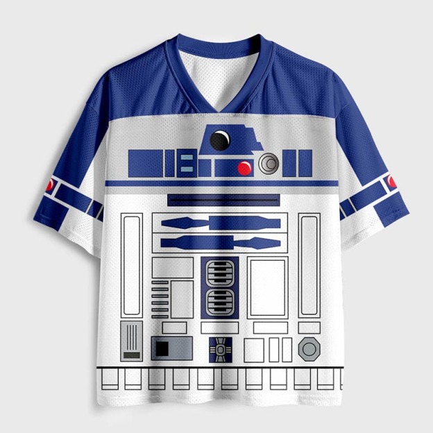 Robot Outfit Geek Mesh Jersey