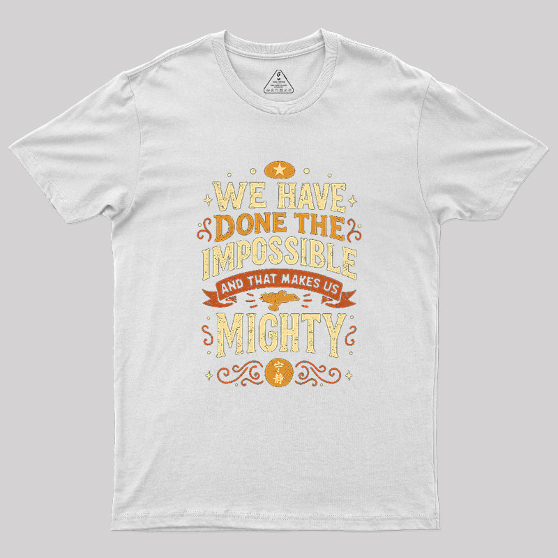 Mighty Heroes Geek T-Shirt