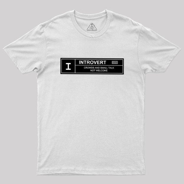 Introvert Movie Rating Geek T-Shirt
