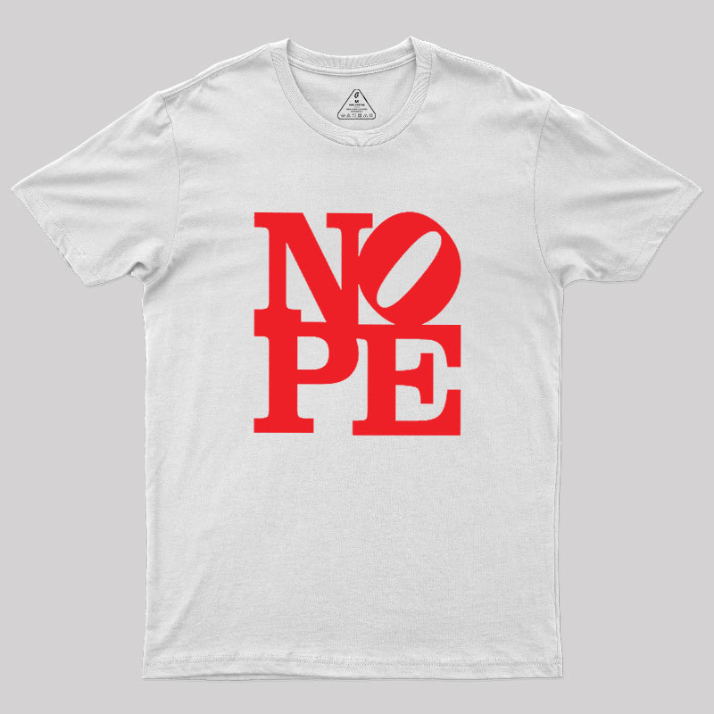Nope Statue Geek T-Shirt