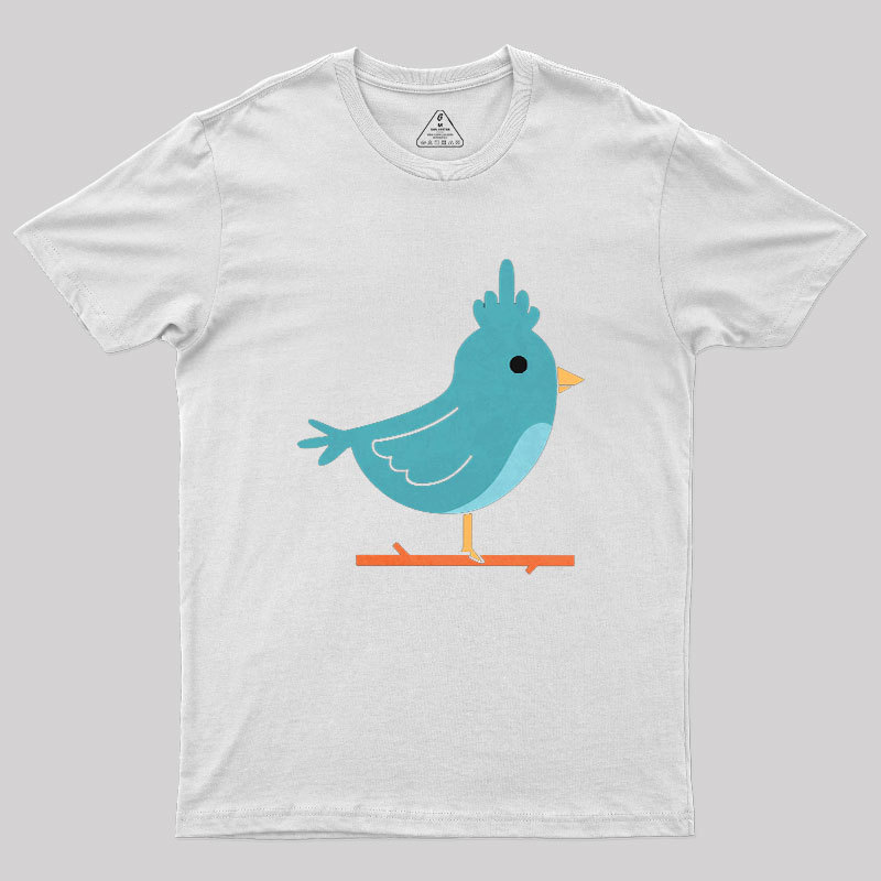 Flip The Bird Geek T-Shirt
