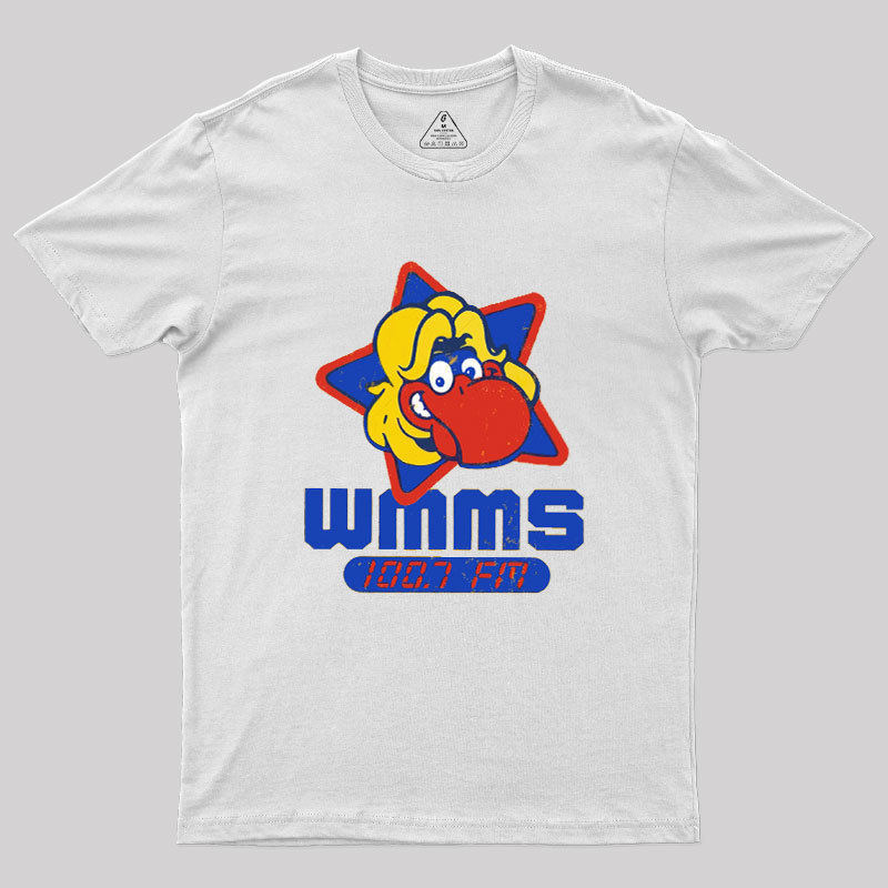 WMMS Cleveland 80s Rock Radio Station Geek T-Shirt