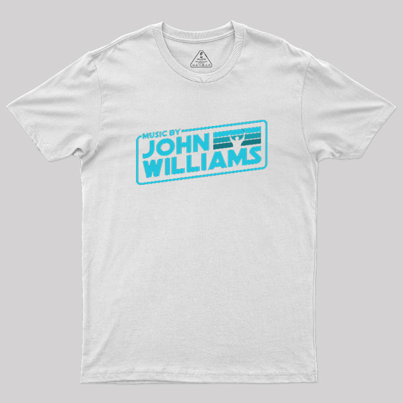 Music by John Williams Blue Shadow Geek T-Shirt