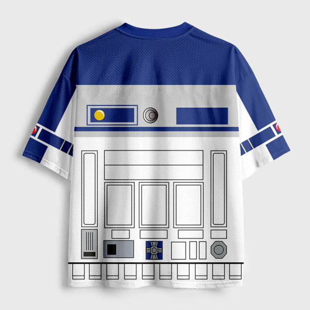 Robot Outfit Geek Mesh Jersey