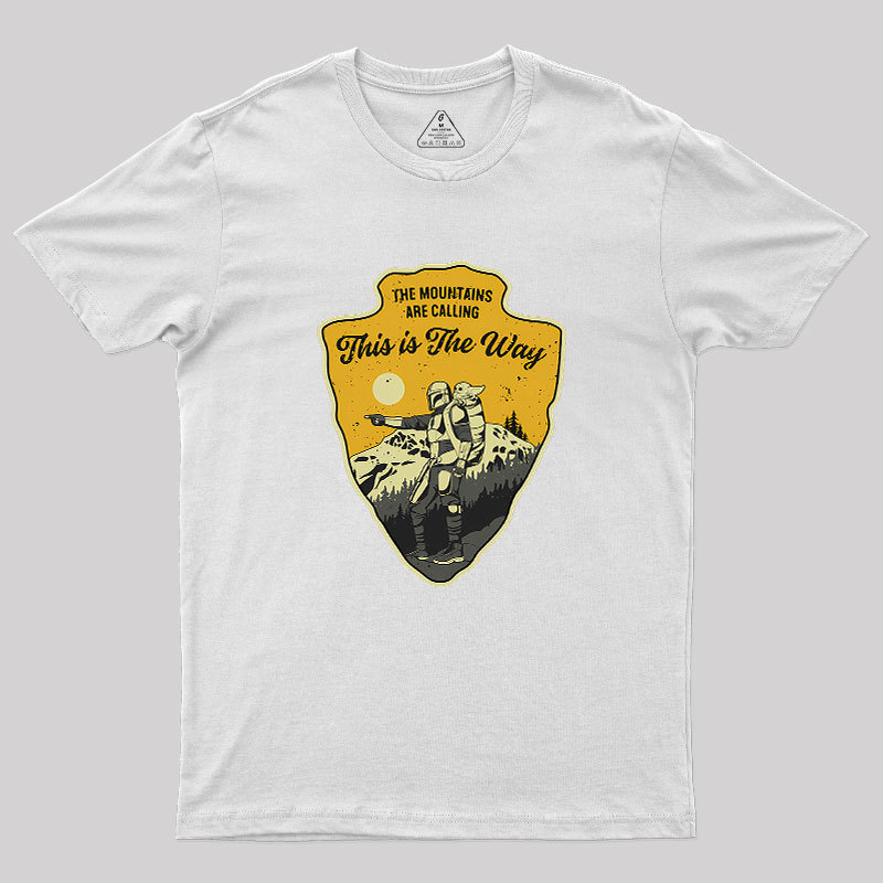 The Way To The Mountains Geek T-Shirt