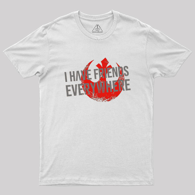 Friends Everywhere Geek T-Shirt