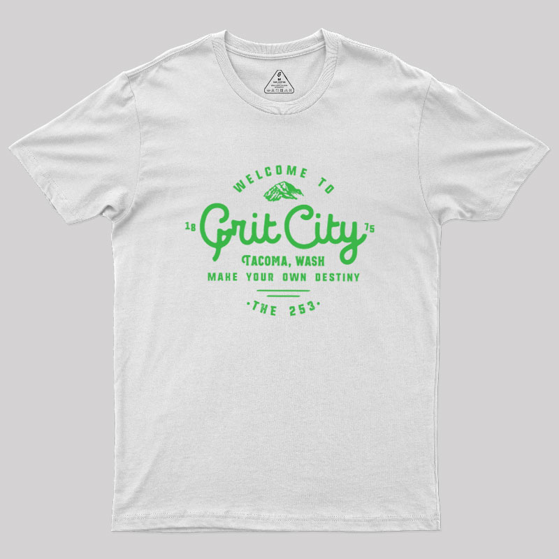 Grit City Tacoma Washington Geek T-Shirt
