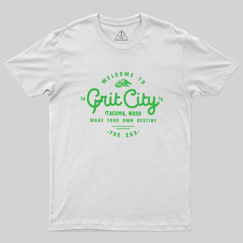 Grit City Tacoma Washington Geek T-Shirt