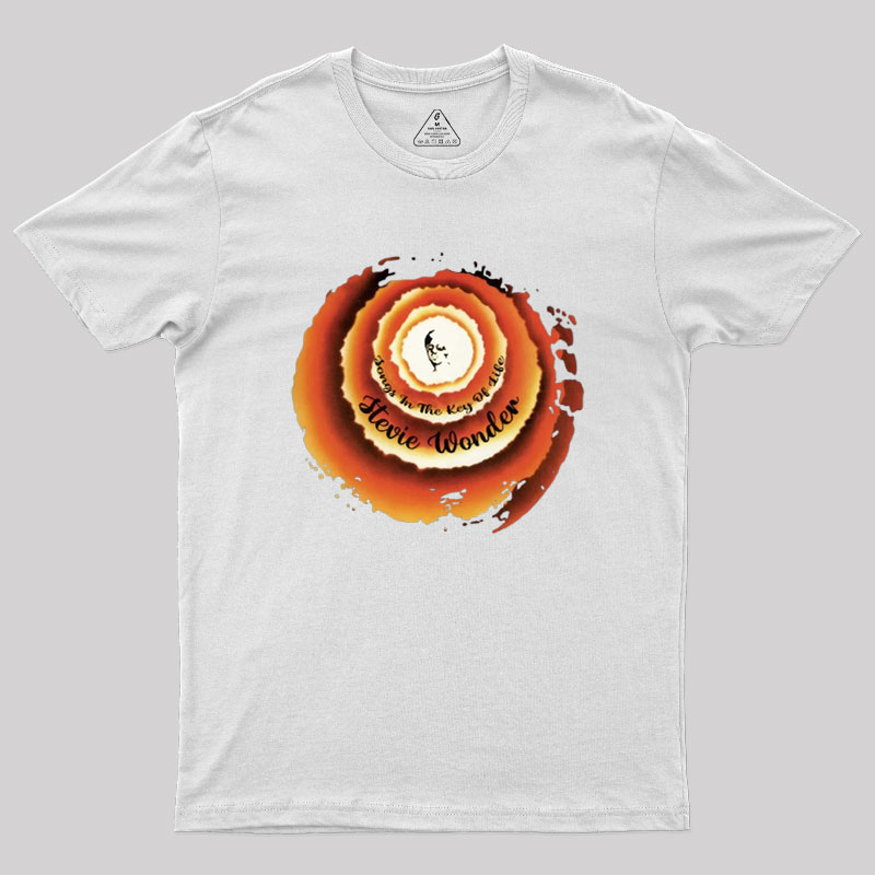 Stevie Wonder Songs In The Key Of Life Geek T-Shirt