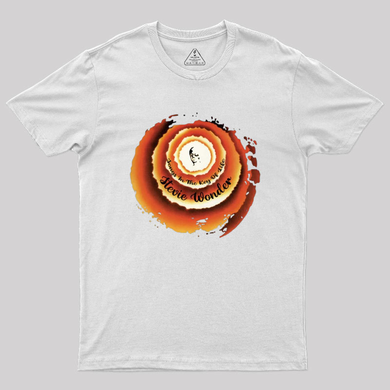 Stevie Wonder Songs In The Key Of Life Geek T-Shirt