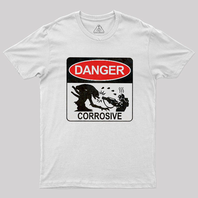 Danger Corrosive Geek T-Shirt