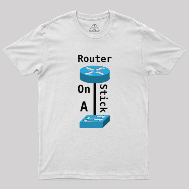 Router On A Stick Geek T-Shirt