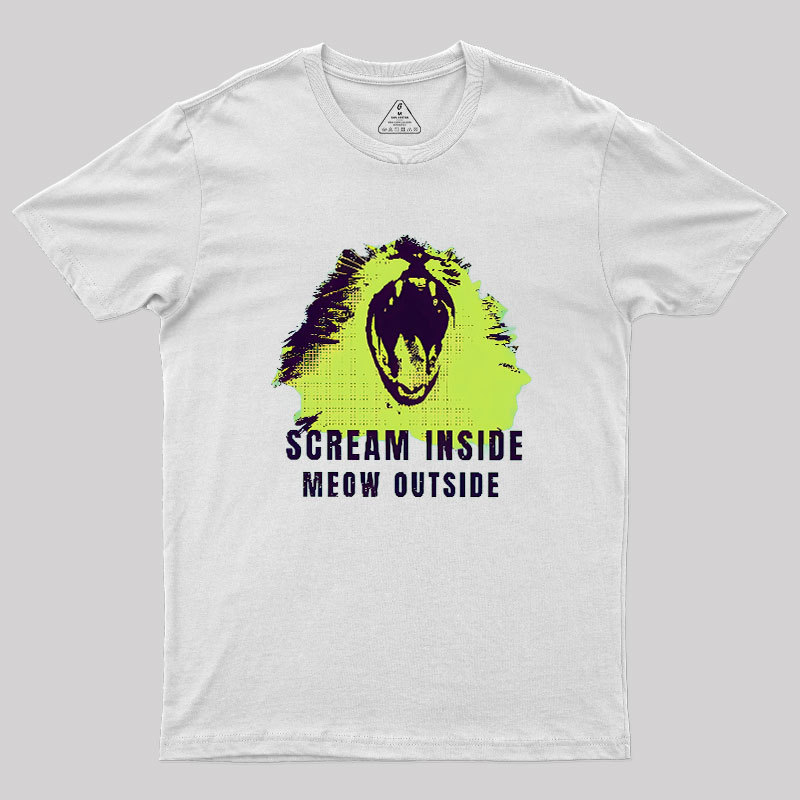 Scream Inside Geek T-Shirt