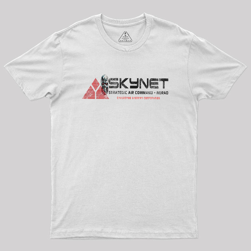 Skynet SAC NORAD Geek T-Shirt