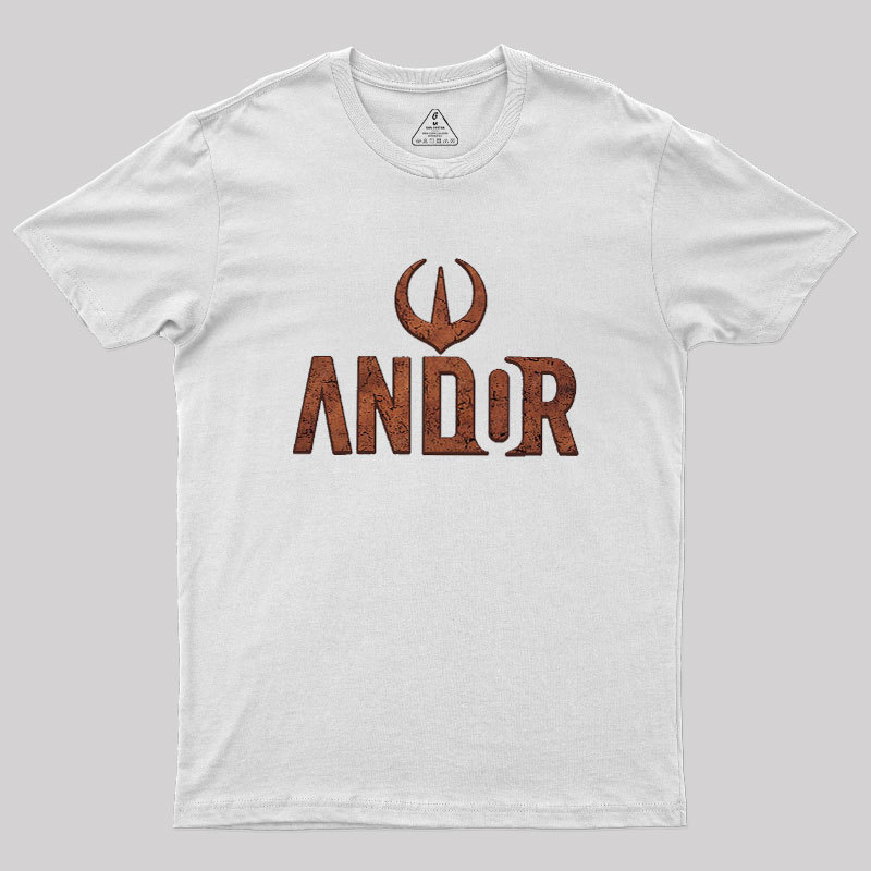 Andor Raised Logo Geek T-Shirt