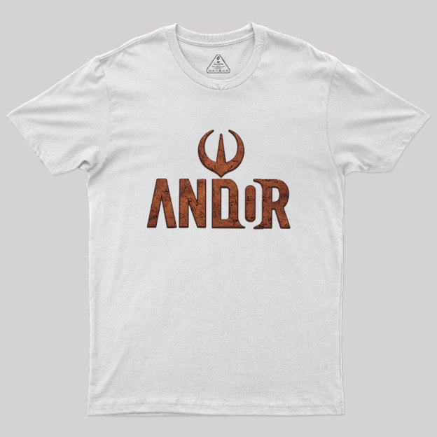 Andor Raised Logo Geek T-Shirt