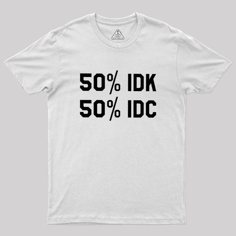 50%IDC Geek T-Shirt