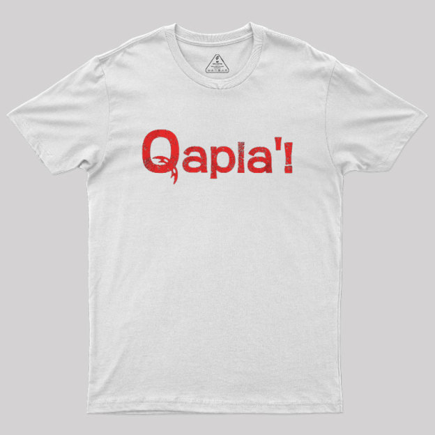 QAPLA! Geek T-Shirt