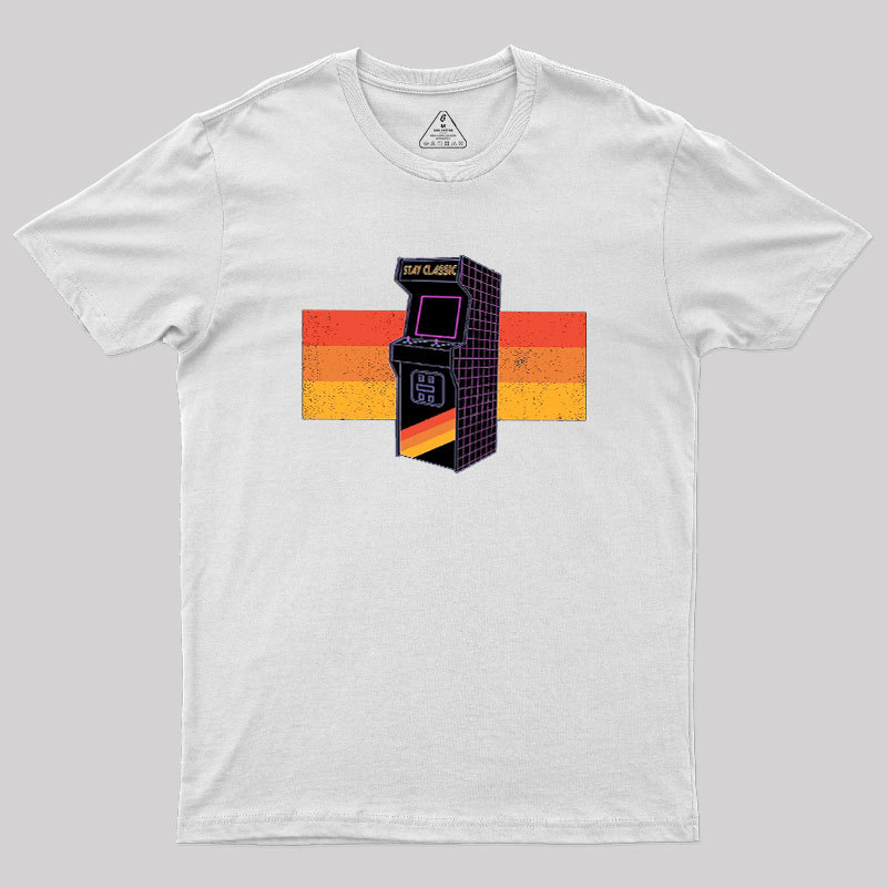 Stay Classic Arcade 80s Geek T-Shirt
