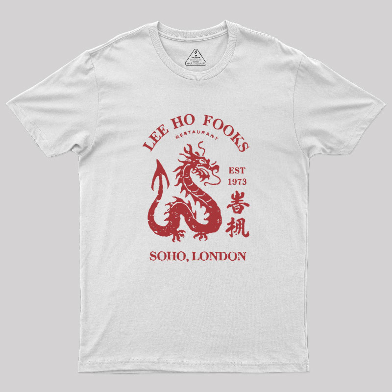 Lee Ho Fooks Red Print Geek T-Shirt