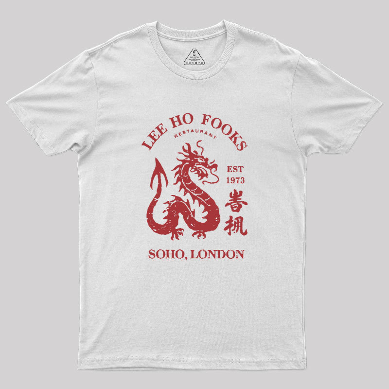 Lee Ho Fooks Red Print Geek T-Shirt