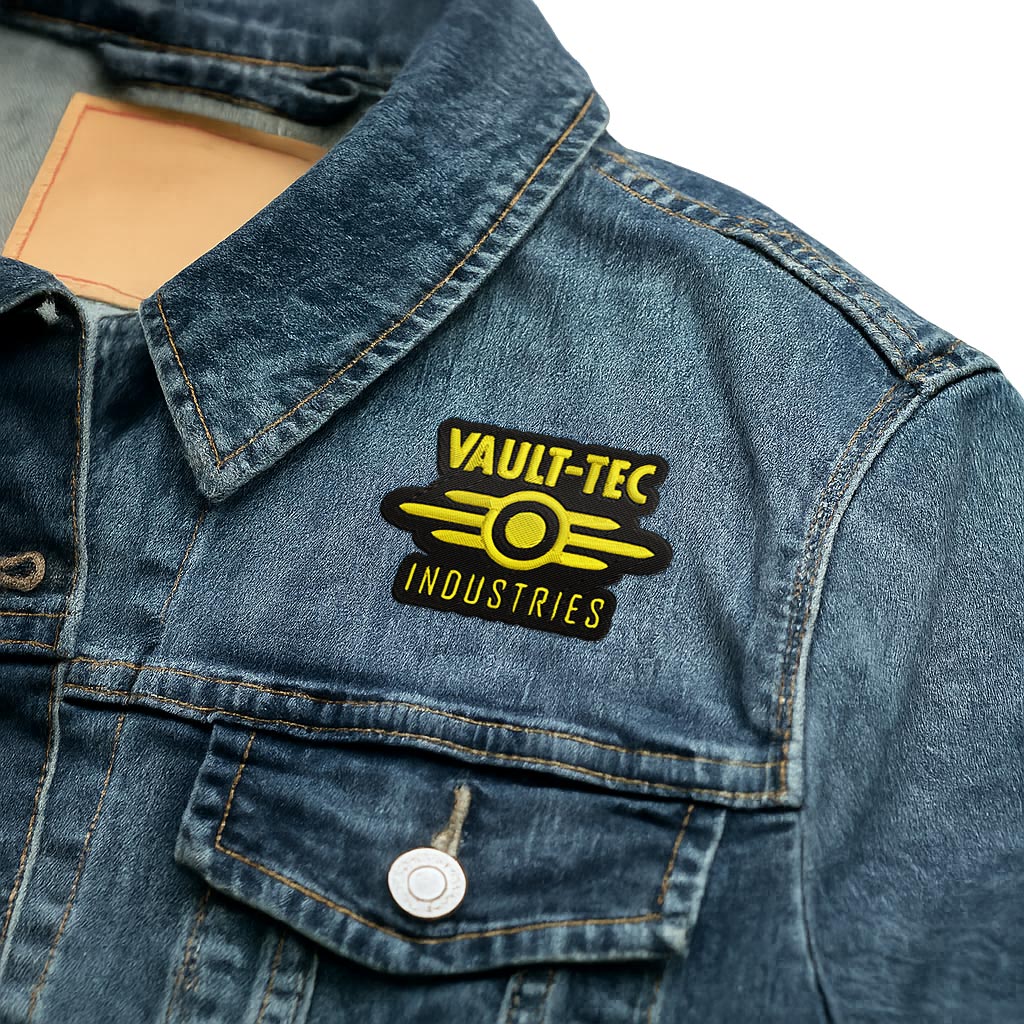 Vault-Tec Funny Game Geek Embroidered Patch