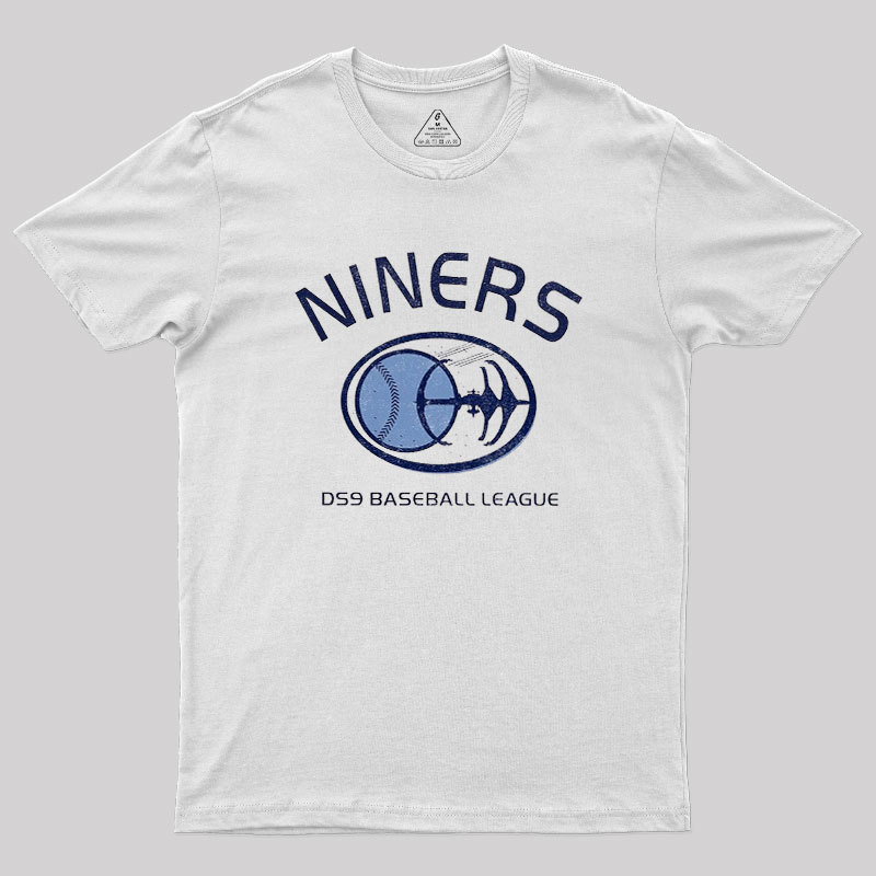 Deep Space Nine Niners DS9 Baseball League Geek T-Shirt