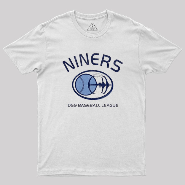 Deep Space Nine Niners DS9 Baseball League Geek T-Shirt