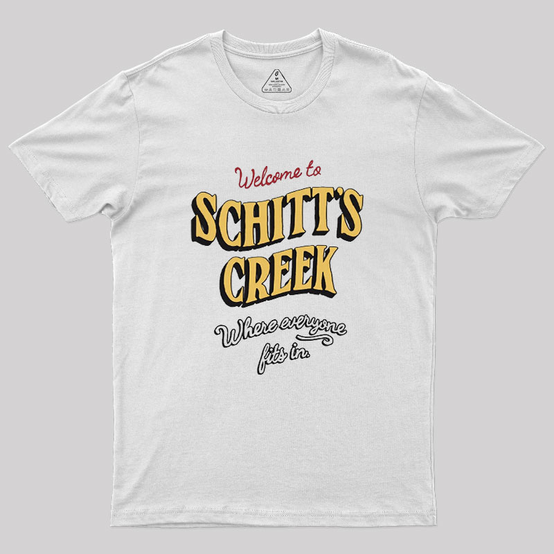 Schitt's Creek Welcome Sign Geek T-Shirt