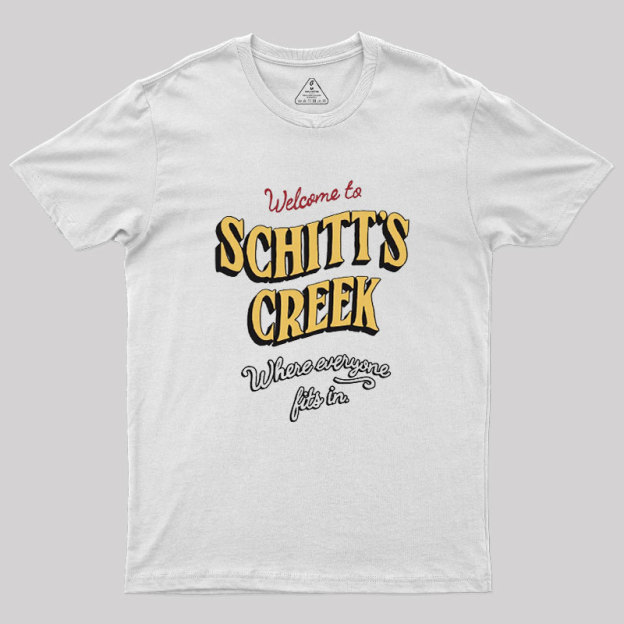 Schitt's Creek Welcome Sign Geek T-Shirt