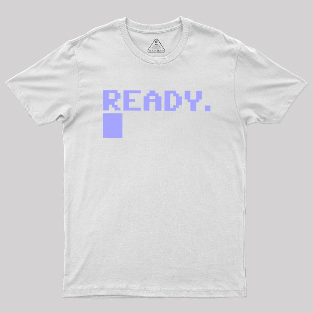 Commodore C64 Ready Geek T-Shirt