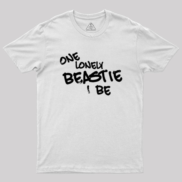 One Lonely Beastie I Be Geek T-Shirt