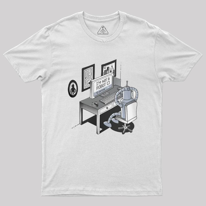 Robot Problems Geek T-Shirt