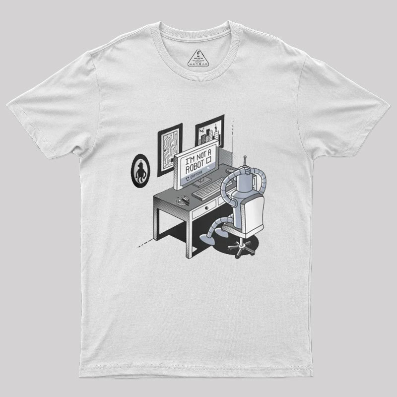 Robot Problems Geek T-Shirt