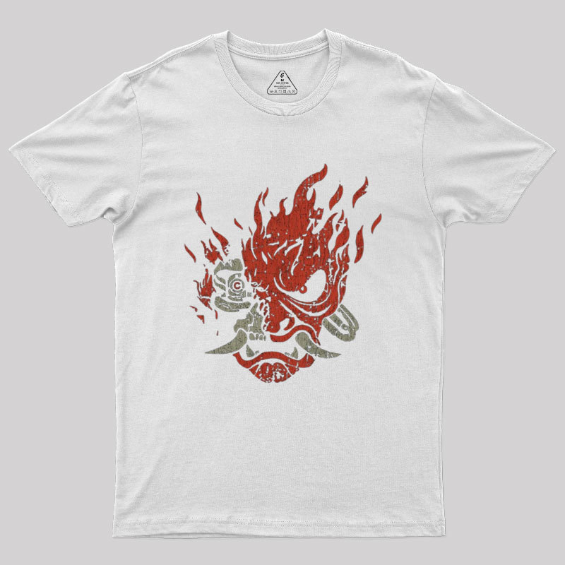 Cyberpunk Samurai Geek T-Shirt