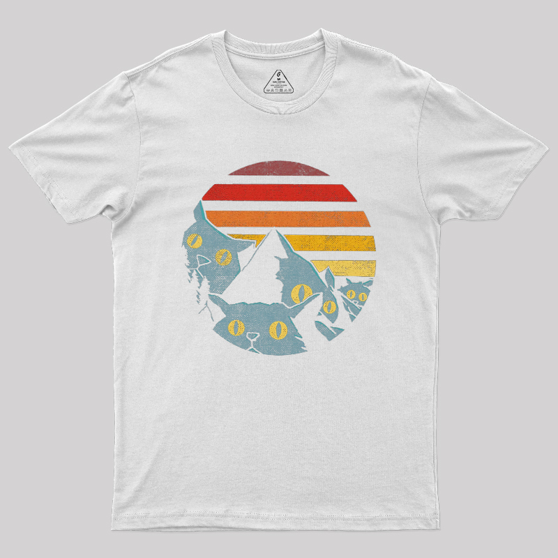 Meowntains Geek T-Shirt