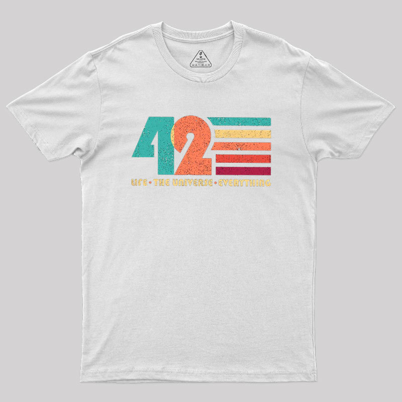 The Answer Is 42 Geek T-Shirt